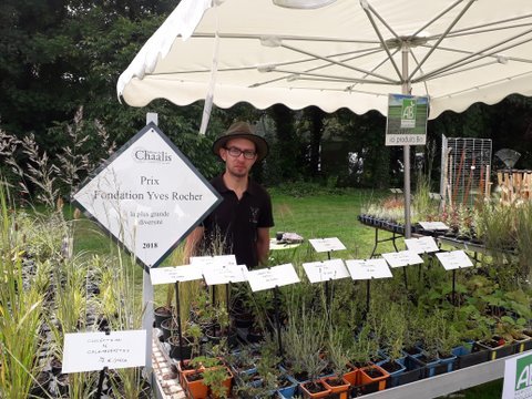 Prix 2018 de la Fondation Yves Rocher "la plus grande diversité" à Chaalis 60