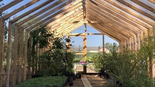 Lancelot - Serre en Bois et Polycarbonate - 20m2 à 50m2