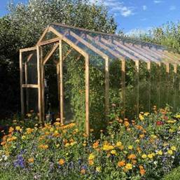 Les trois modèles de serre en bois Helio - Helio