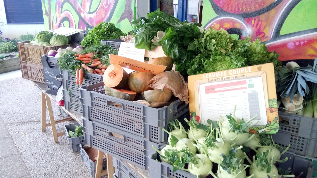 Des légumes frais pour la semaine.