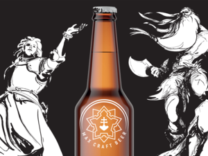 Banner of beer