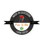 Logo croc bio vecorise pas de fond gris